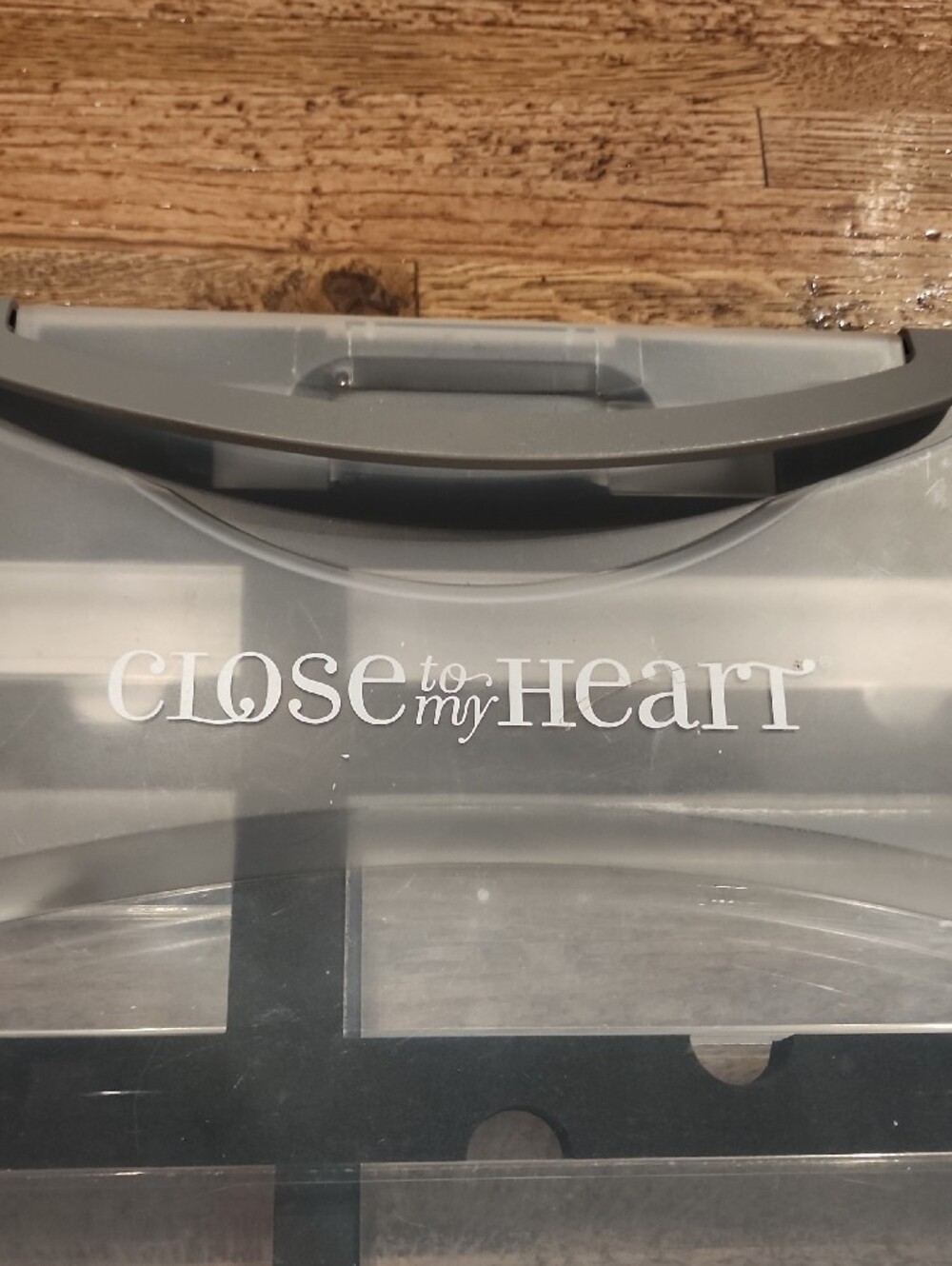 Close to my Heart Stamp Acrylic Block storage case with 12 Blocks - Picture 2 of 3